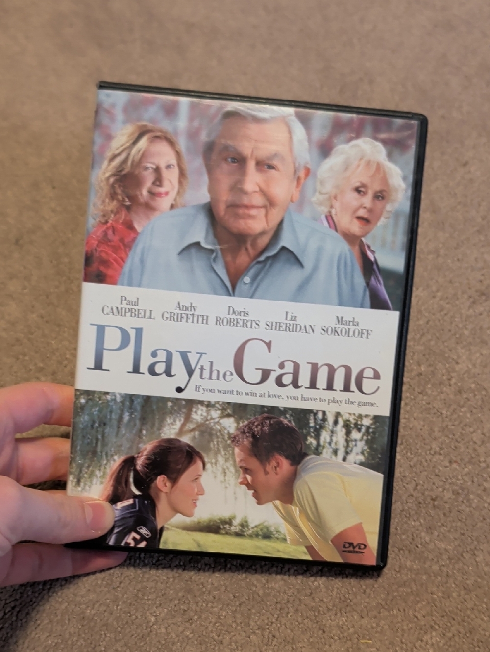 💜 5/$20 Play the Game DVD - Classic Romance Drama Movie
